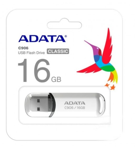 Pendrive 16 GB Adata C906 USB 2.0 Blanco