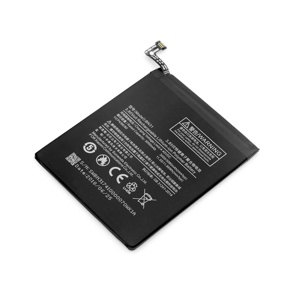 Batería BN31 para Xiaomi MI A1 / MI S2 / Note 5A
