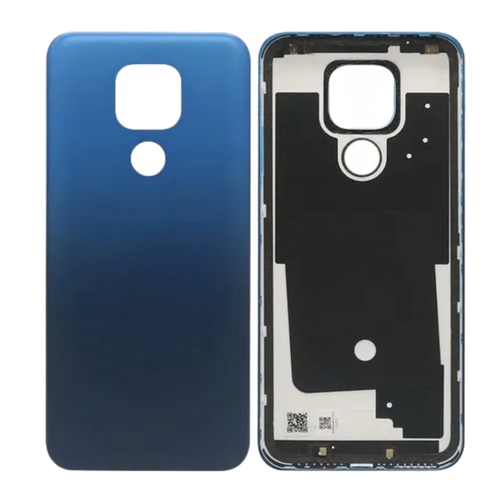 *Tapa Trasera para Motorola E7 Plus Azul